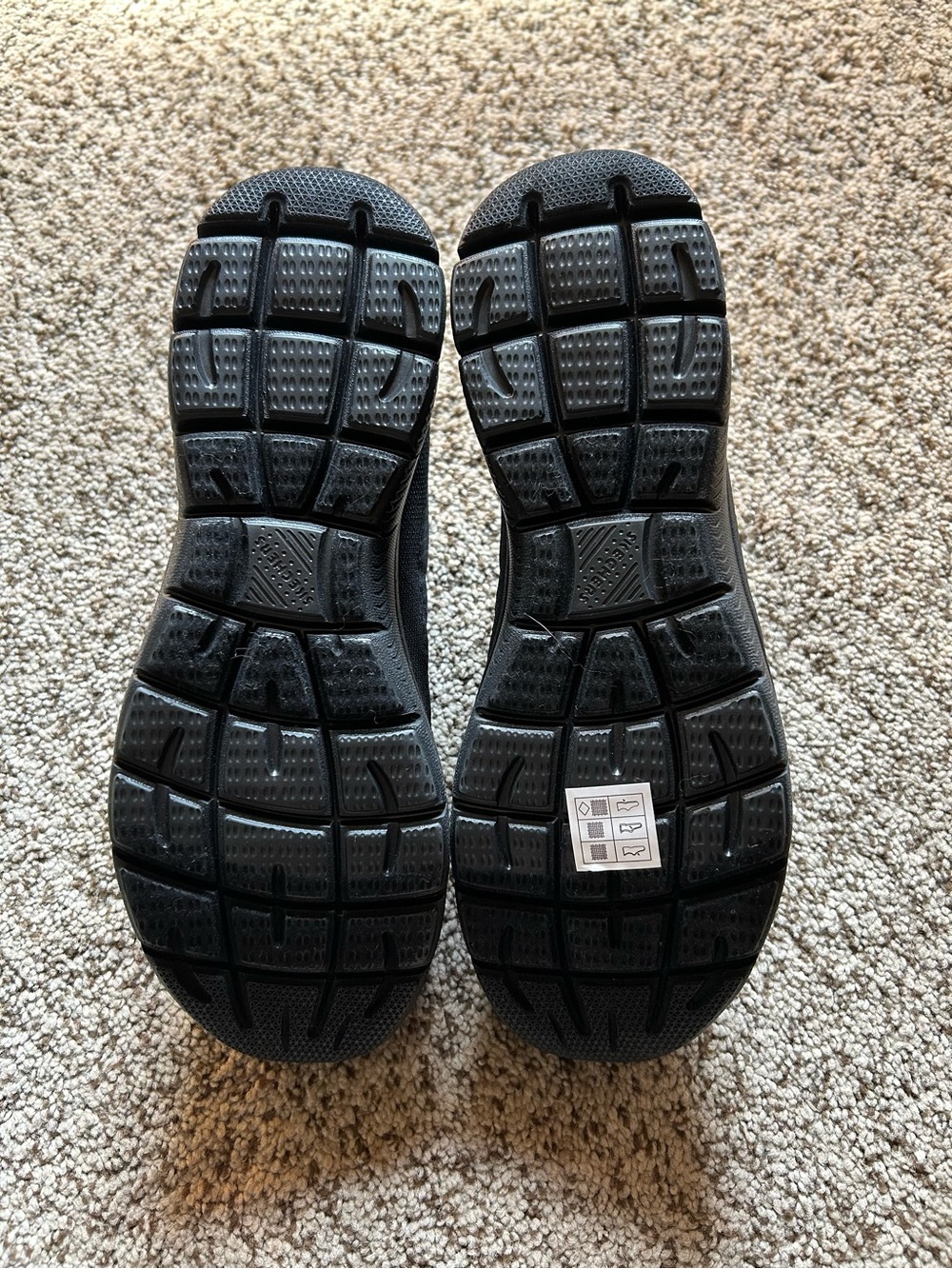 Skechers Summits black slip on sneakers with bungee stretch laces women 10 wide - Picture 6 of 6